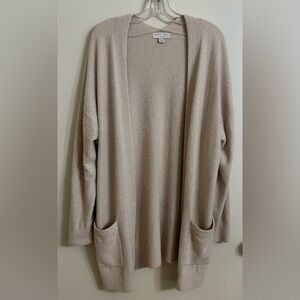 Barefoot Dreams Cozy Chic Lite Cream Cardigan